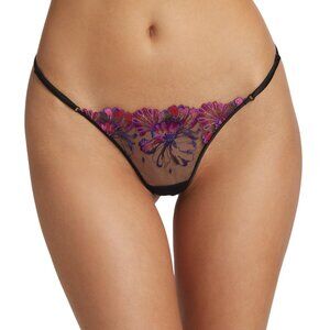 Kiki De Montparnasse - AZELIE G-STRING - Black/Pink - BNWT